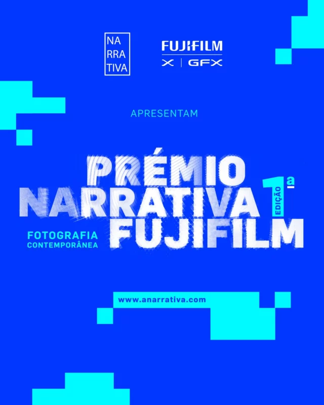 📸 Está lançado o PRÉMIO NARRATIVA – FUJIFILM!Uma nova distinção dedicada à fotografia contemporânea em Portugal organizada pela @_narrativa e a @fujifilmxpt.💥 3.500€ + exposição individual em Lisboa🗓️ Candidaturas: 1 a 30 de setembro de 2025📍 Para fotógrafas/os residentes em território nacional📂 Projetos inéditos.Prepara a tua candidatura!!